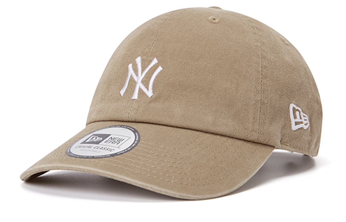 

New Era Хлопковая бейсболка унисекс цвета хаки, Khaki