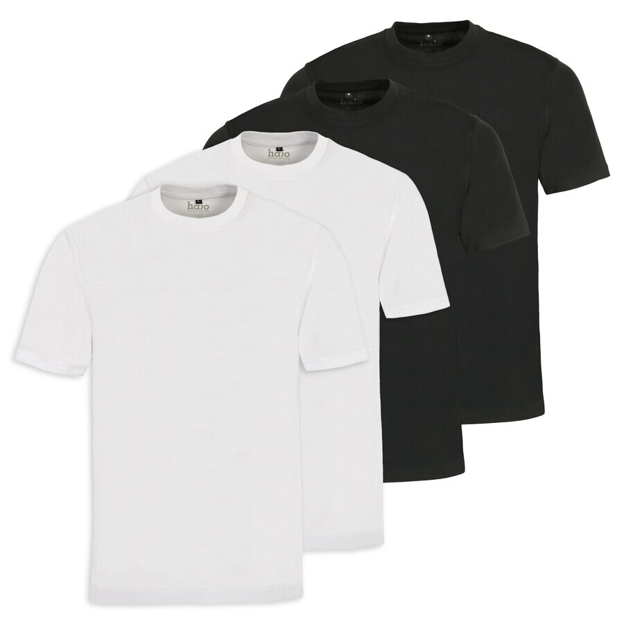 

Классическая футболка HAJO Shirt, черный/белый