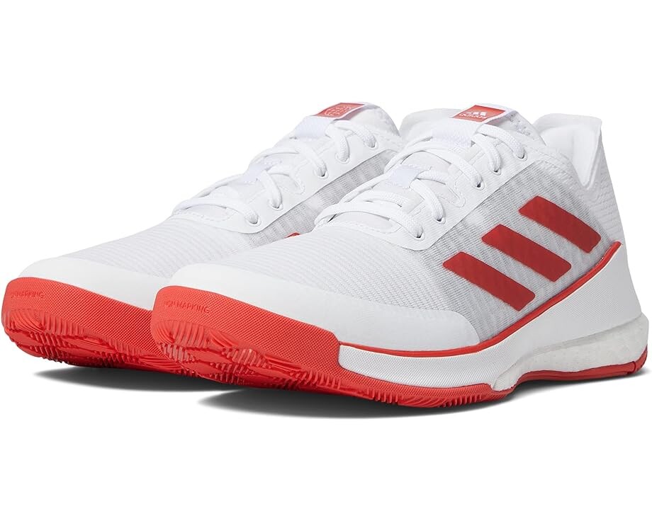 

Кроссовки Adidas Crazyflight, цвет White/Vivid Red/Vivid Red