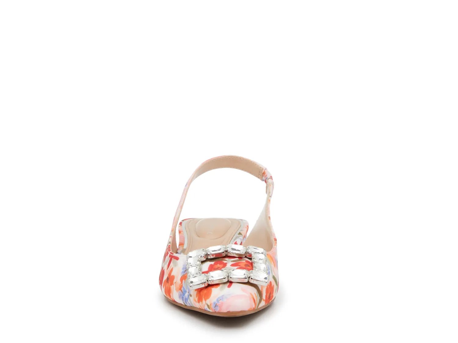 Балетки Kelly & Katie Sloannes Flat, Light Pink/Red/Blue Floral Print — фото 2
