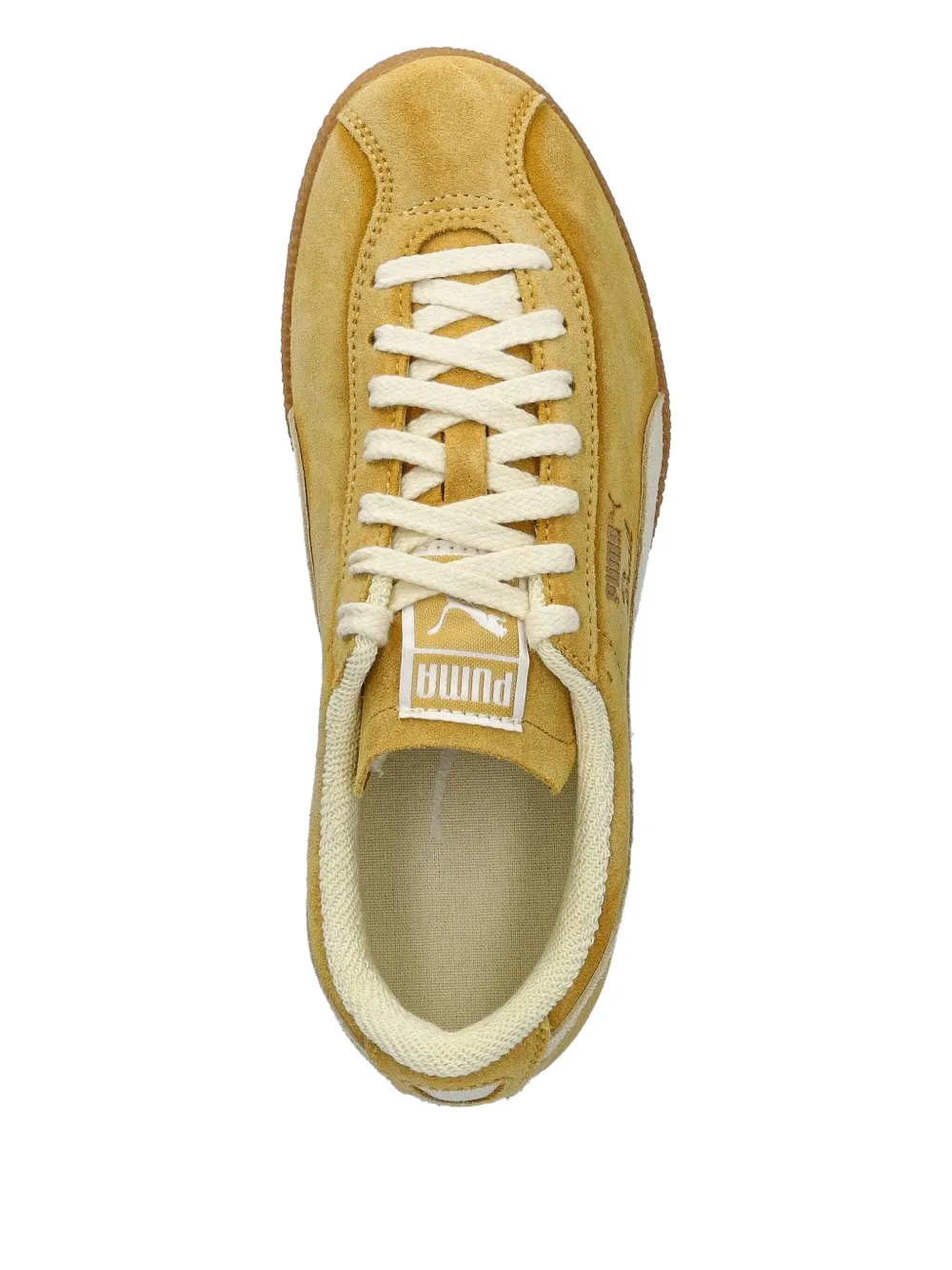 Замшевые кроссовки NeverWorn V от Brasil PUMA, желтый — фото 3