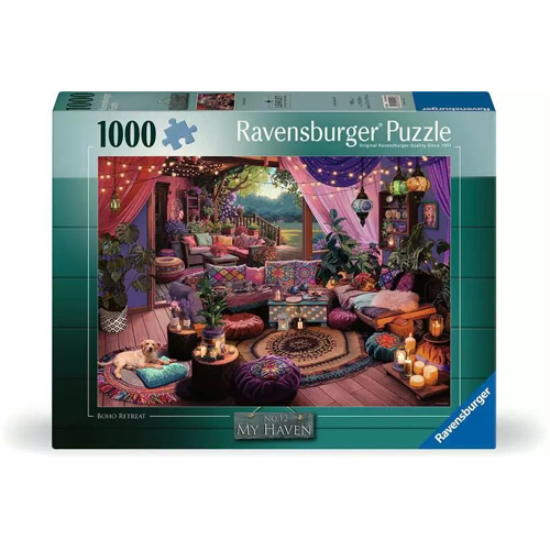 

Пазлы My Haven No.12 Boho Retreat Puzzle – 1000 Pieces