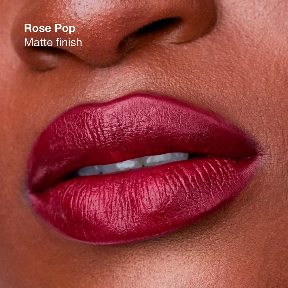 Помада для губ Pop longwear matte barra de labios Clinique, цвет Rose Pop, 3,9 гр. — фото 3