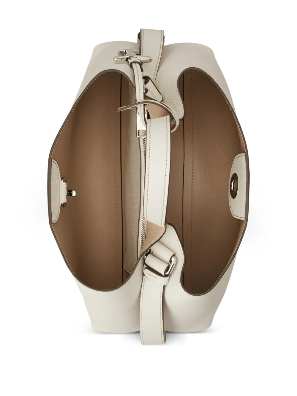 Сумка-тоут с логотипом TOD'S, нейтральный — фото 4