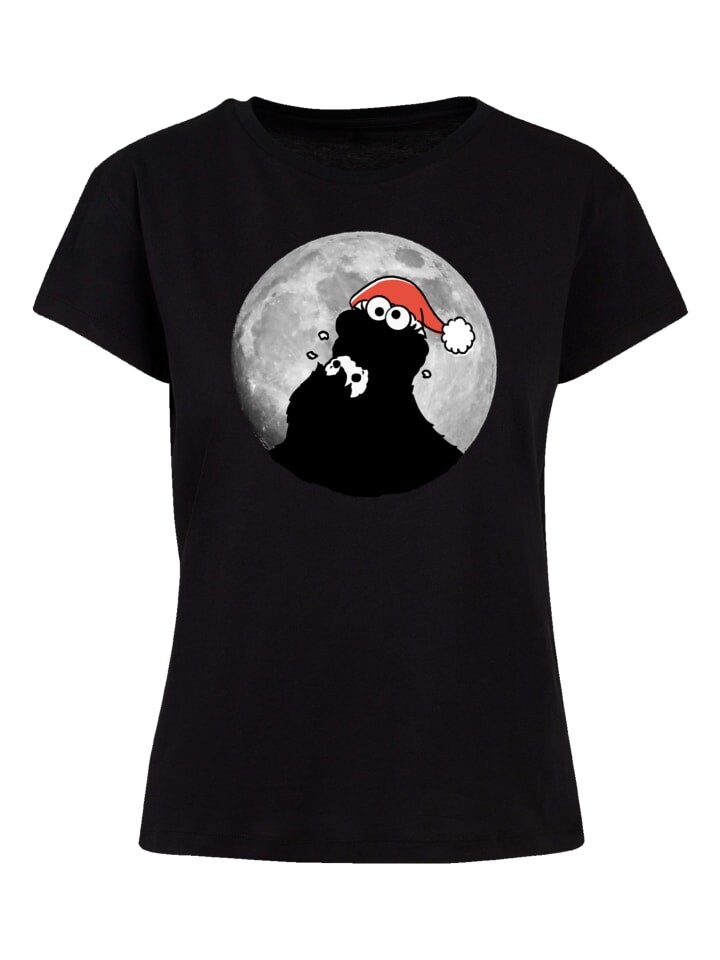 

Футболка F4NT4STIC Box Tee Krümelmonster Weihnachten, черный