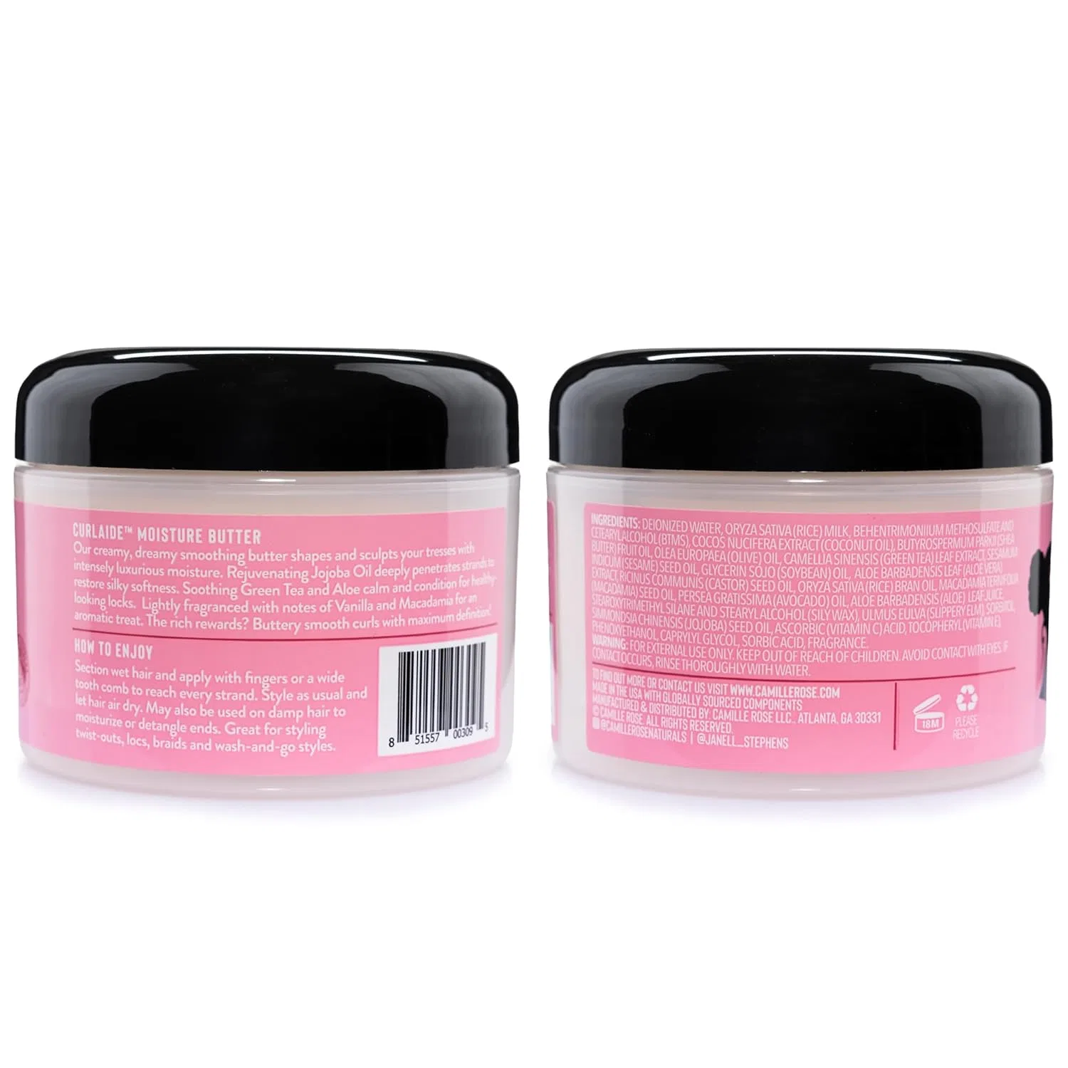 Несмываемое масло-баттер для волос Camille Rose Curlaide Moisture, 240 мл Camille Rose — фото 2