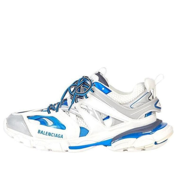 

Кроссовки track sneaker 'white blue' Balenciaga, белый