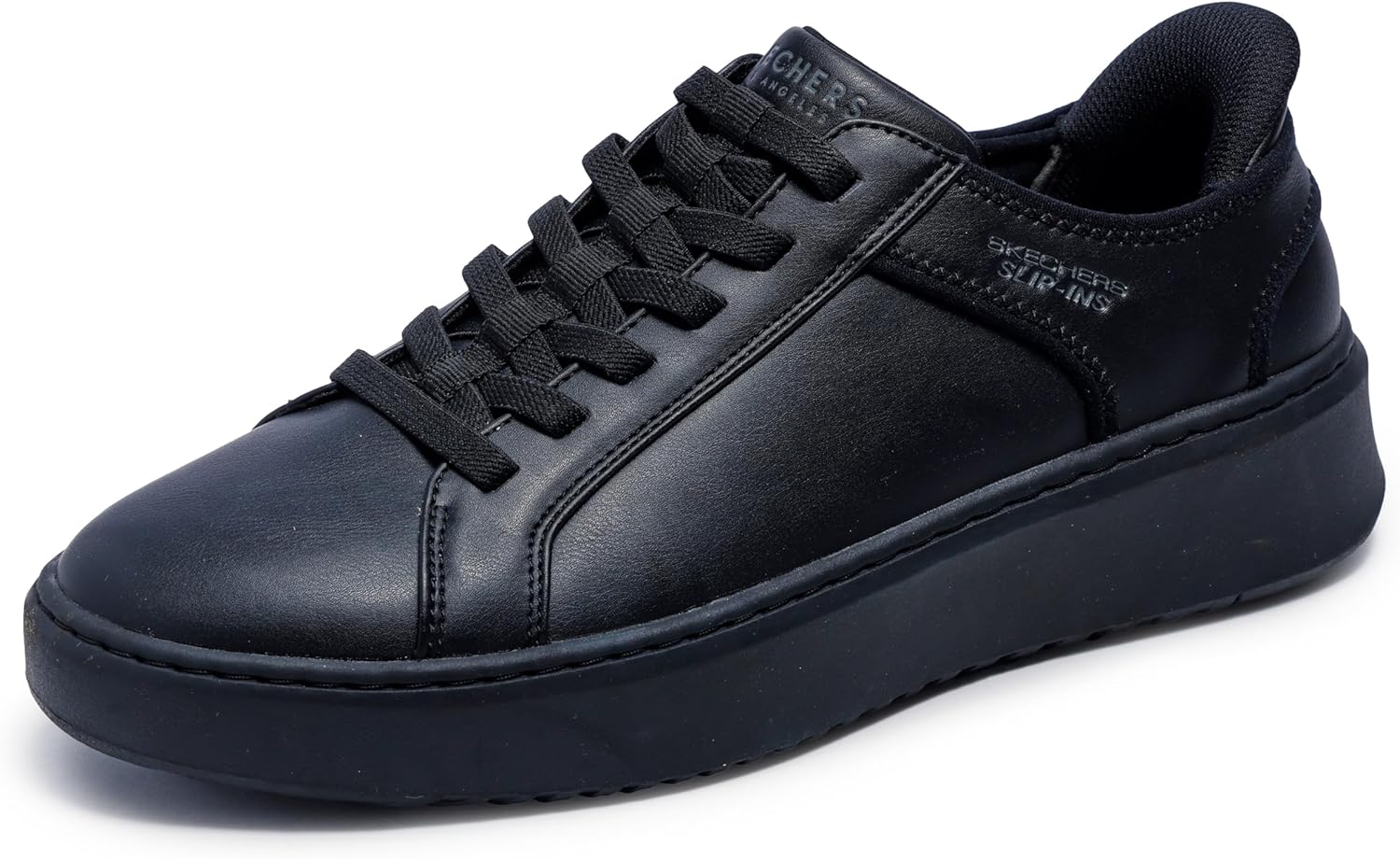 

Мужские кроссовки Skechers Court Break с двойной вентиляцией и без шнурков, черный