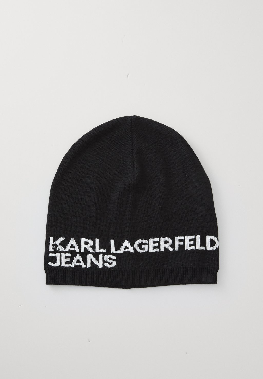 

Шапка SINGLE LAYER LOGO BEANIE UNISEX Karl Lagerfeld Jeans, черный