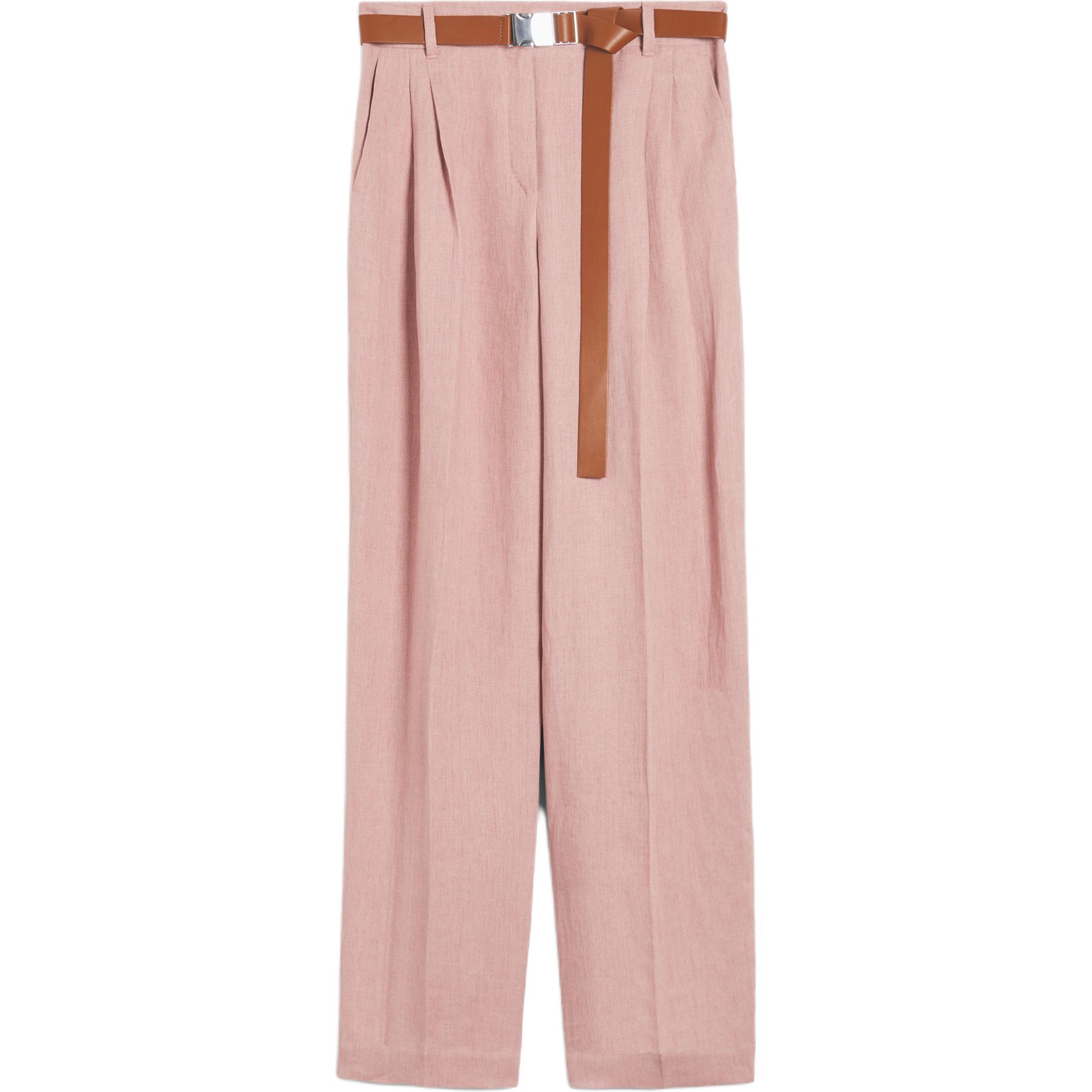 

MaxMara Studio Женские повседневные брюки розового цвета