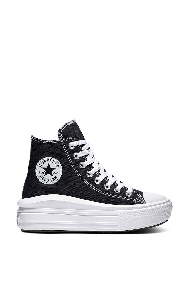 

Кроссовки на плоской платформе Chuck Taylor All Star Converse, черный