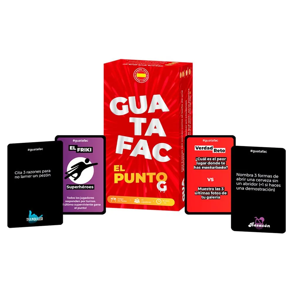 

Карточная игра Asmodee Guatafac El Punto G, испанская версия, мультиколор