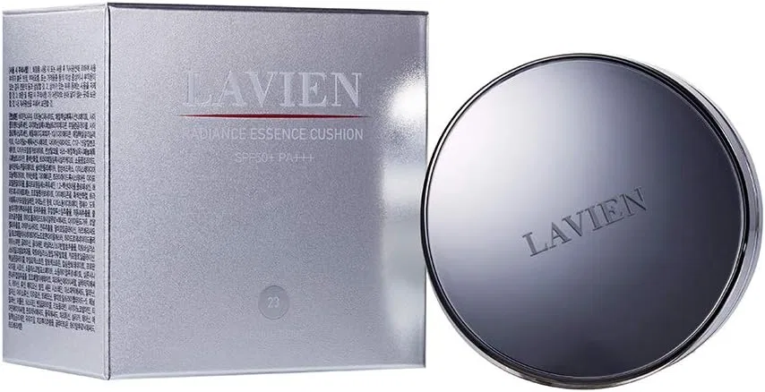 Тональный кушон Lavien Radiance Essence Cushion с рефиллом, 15 г, medium pink beige