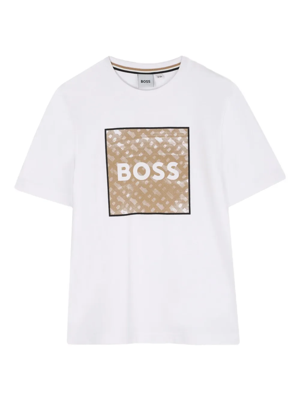 

Футболка с логотипом BOSS Kidswear, белый