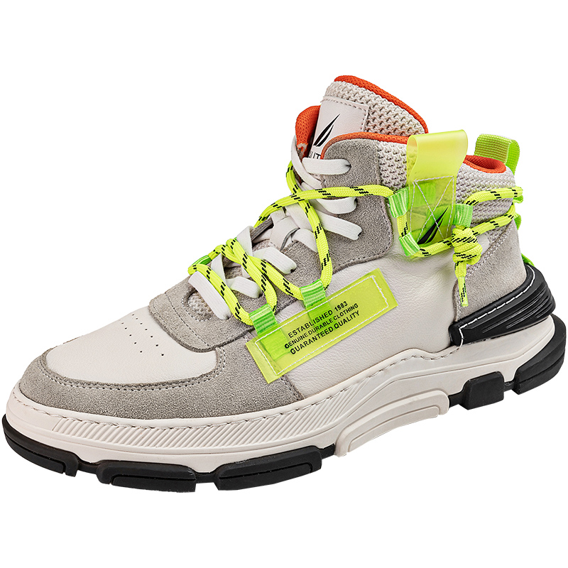 

Кроссовки Nautica Skateboarding Shoes Men Mid-top, белый