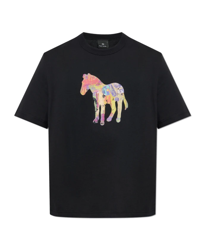 

Футболка с принтом логотипа Ps By Paul Smith, черный