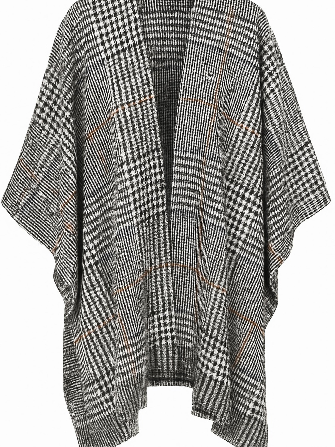 

COLLEZIONE ALESSANDRO Оверсайз шарф 'Hahnentritt' в коричневом цвете