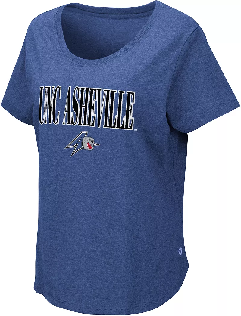 

Женская футболка Colosseum UNC Asheville Bulldogs Royal