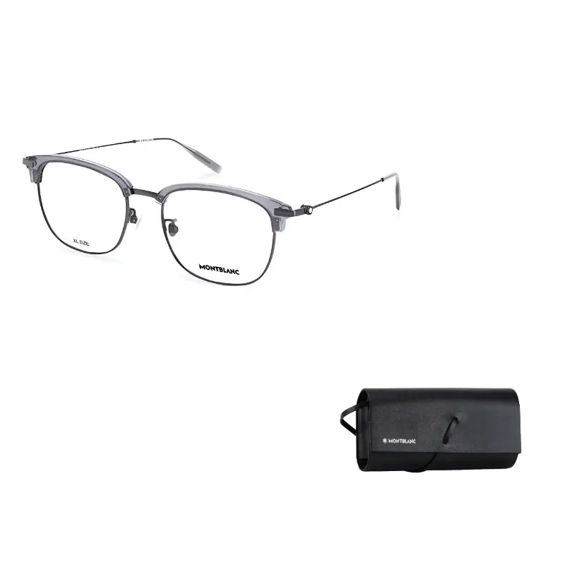 

MONTBLANC Очки квадратной формы, Black/Gray