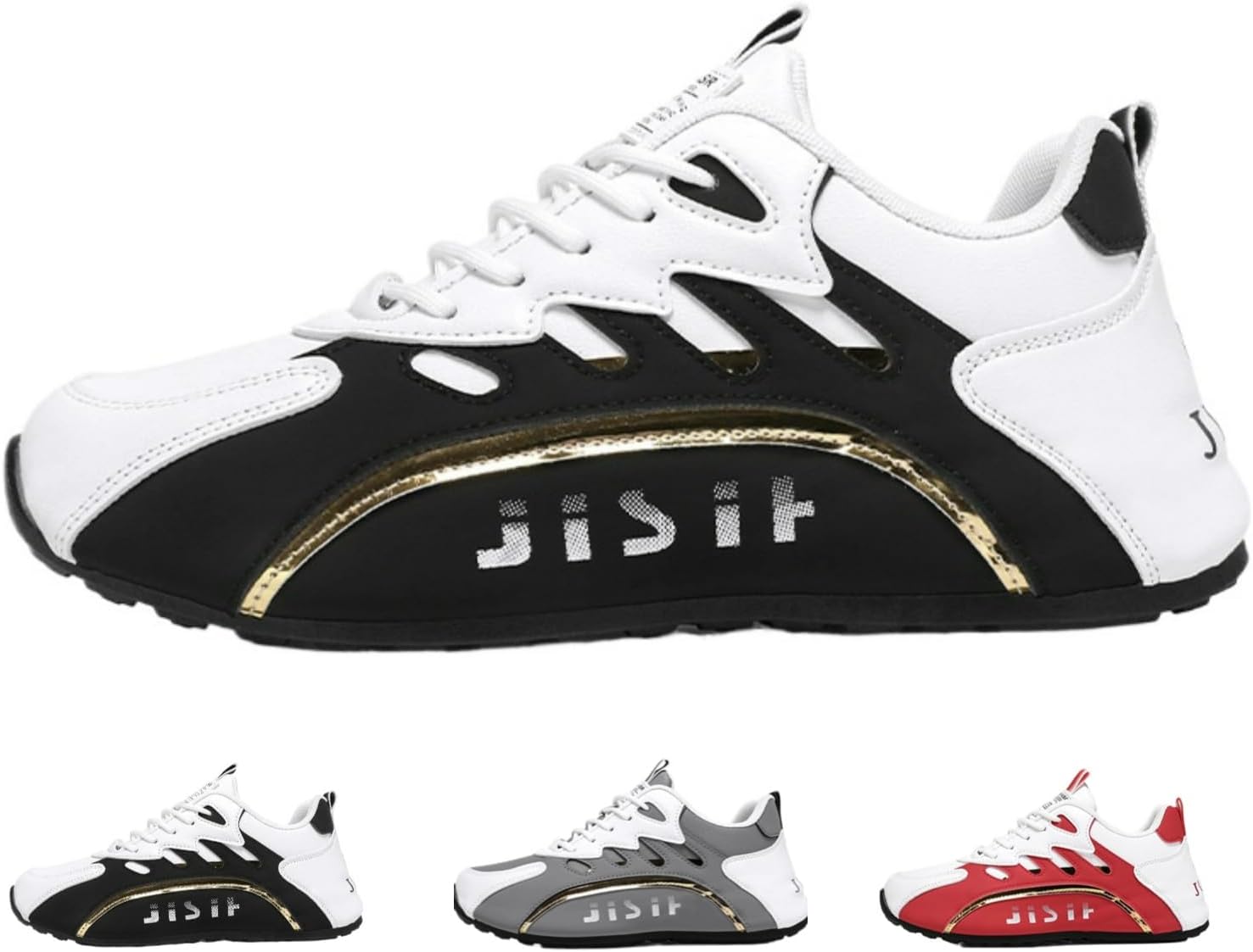 

Стильные массивные кроссовки MACEFIL для мужчин, дышащие, легкие, устойчивые к скольжению, удобные для ходьбы, белый