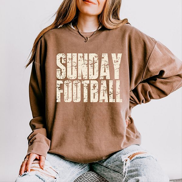 

Sunday football block distressed - женский легкий свитшот с эффектом поношенности Simply Sage Market, Espresso, Зеленый, Sunday football block distressed - женский легкий свитшот с эффектом поношенности Simply Sage Market, Espresso