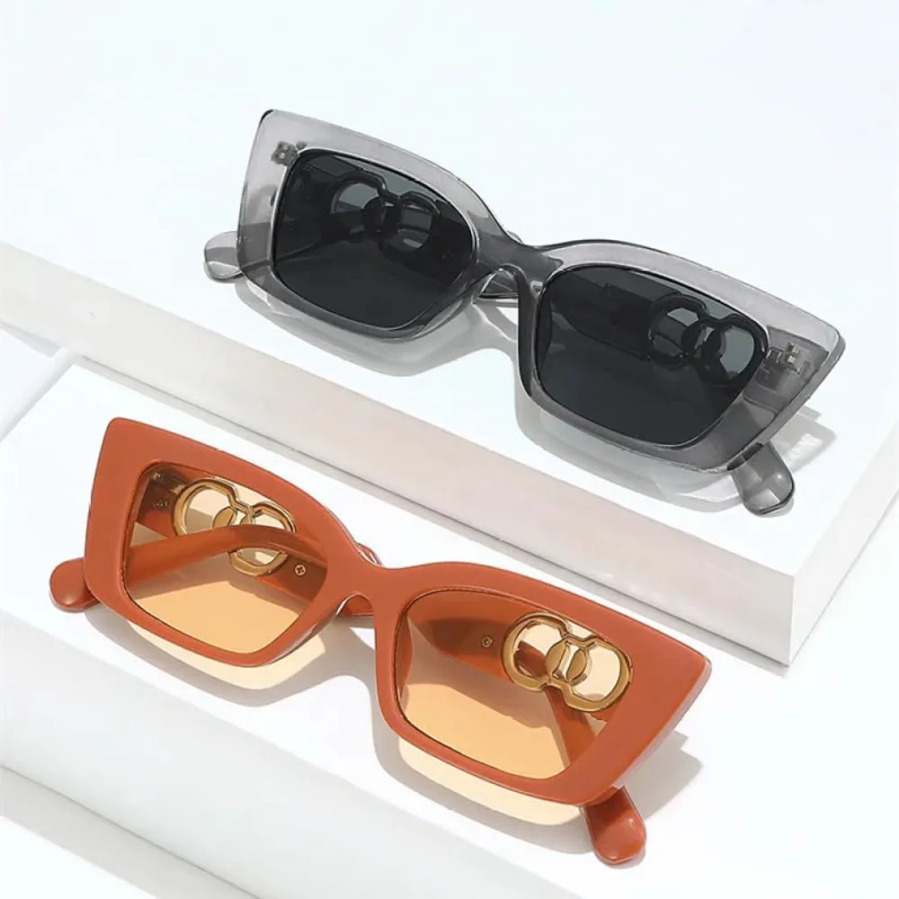 

Квадратные солнцезащитные очки для женщин и мужчин. Модные солнцезащитные очки в винтажном стиле. Металлические круглые солнцезащитные очки MTZJH, Blue Tea