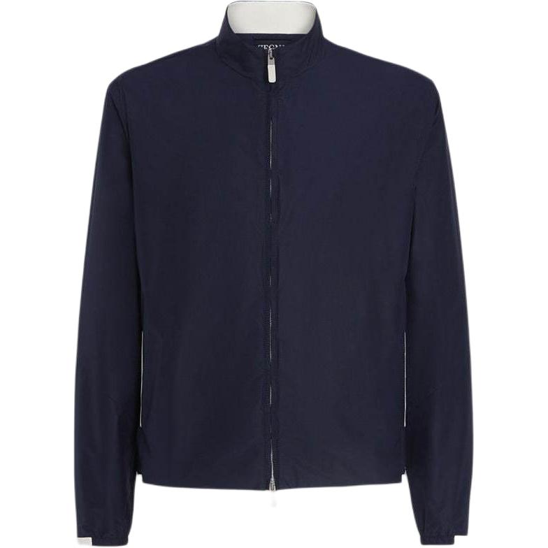 

Ermenegildo Zegna Застёгивающаяся на молнию водолазка Zegna, Marine Blue