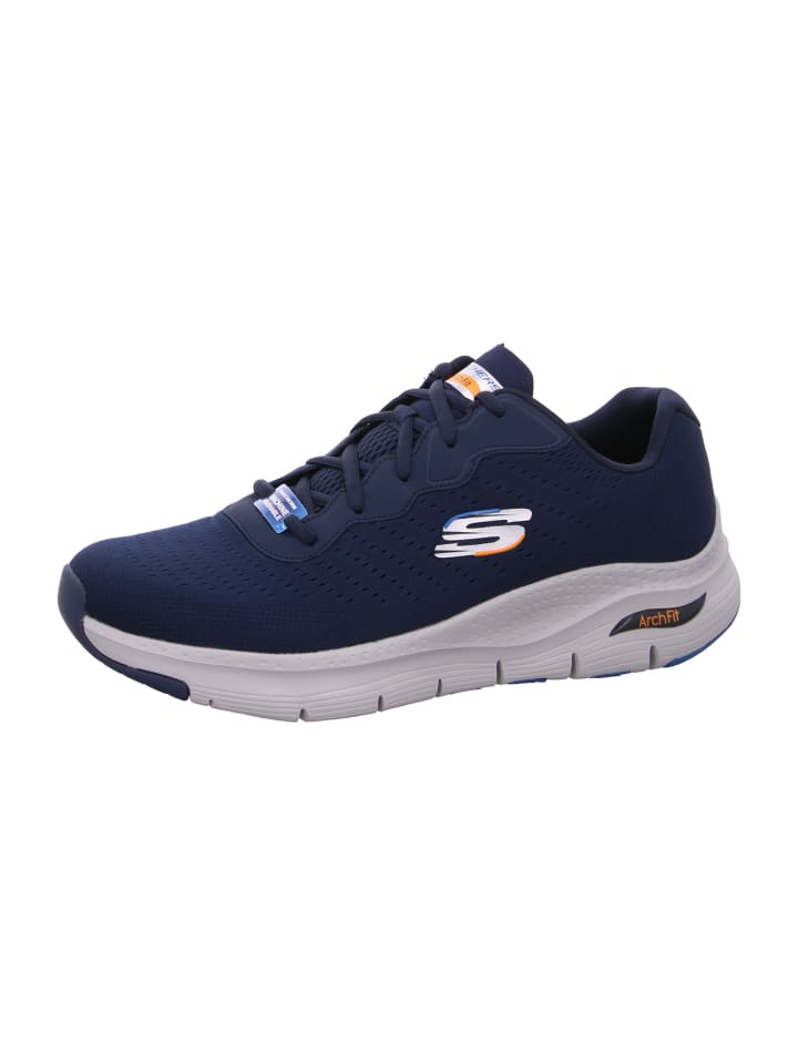 

Кроссовки на шнуровке Skechers, синий