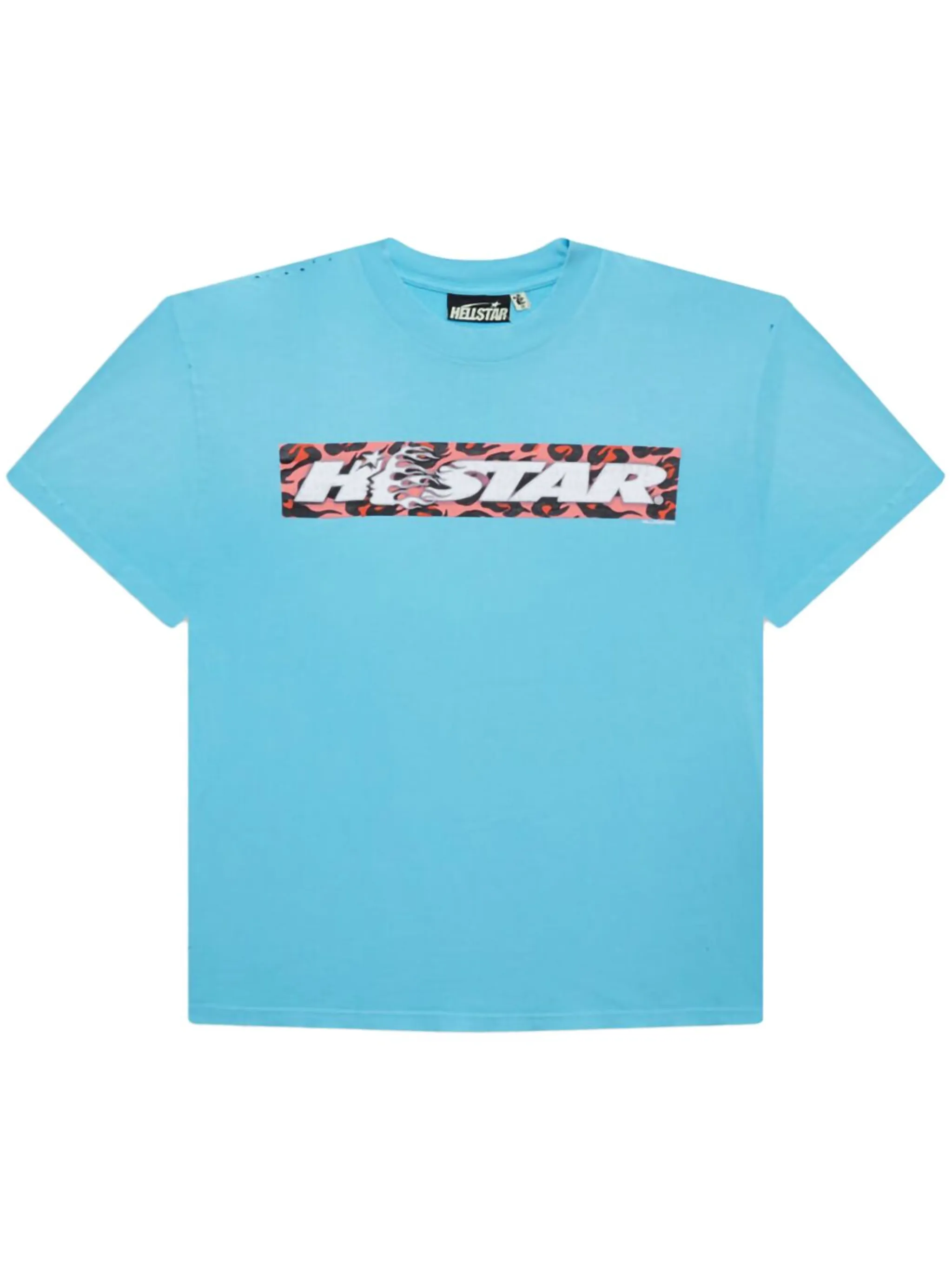 

Футболка Box Logo Hellstar, синий