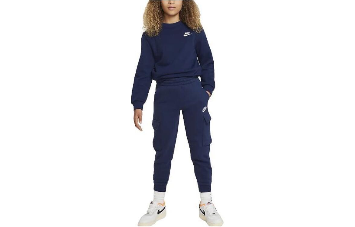 

Детские трикотажные спортивные штаны Nike, цвет Blue