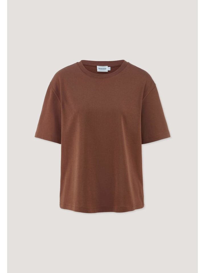 

Футболка из джерси цвета ржавчины Hessnatur