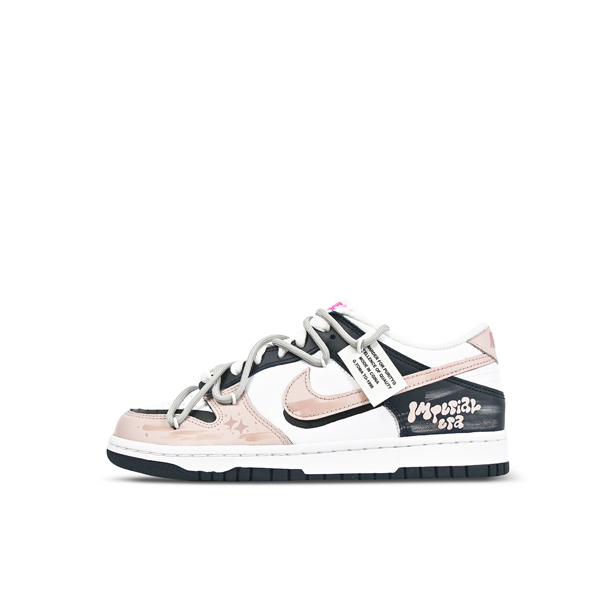 

Кроссовки Nike Dunk Skateboard Shoes Women's Low-Top Black, черный