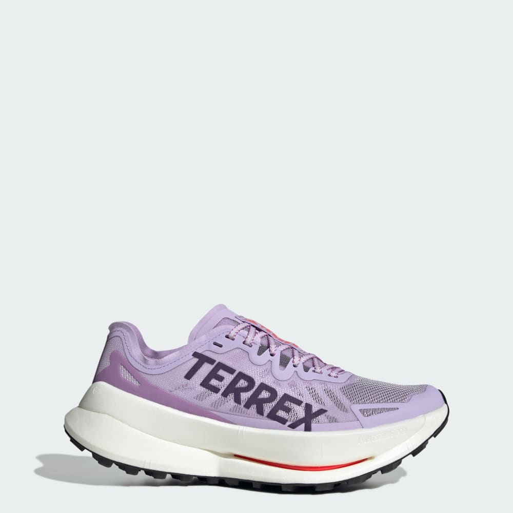 Кроссовки Adidas Terrex Agravic Speed Ultra Trail Running Shoes, цвет Powder Plum/Aurora Plum/Lucid Red