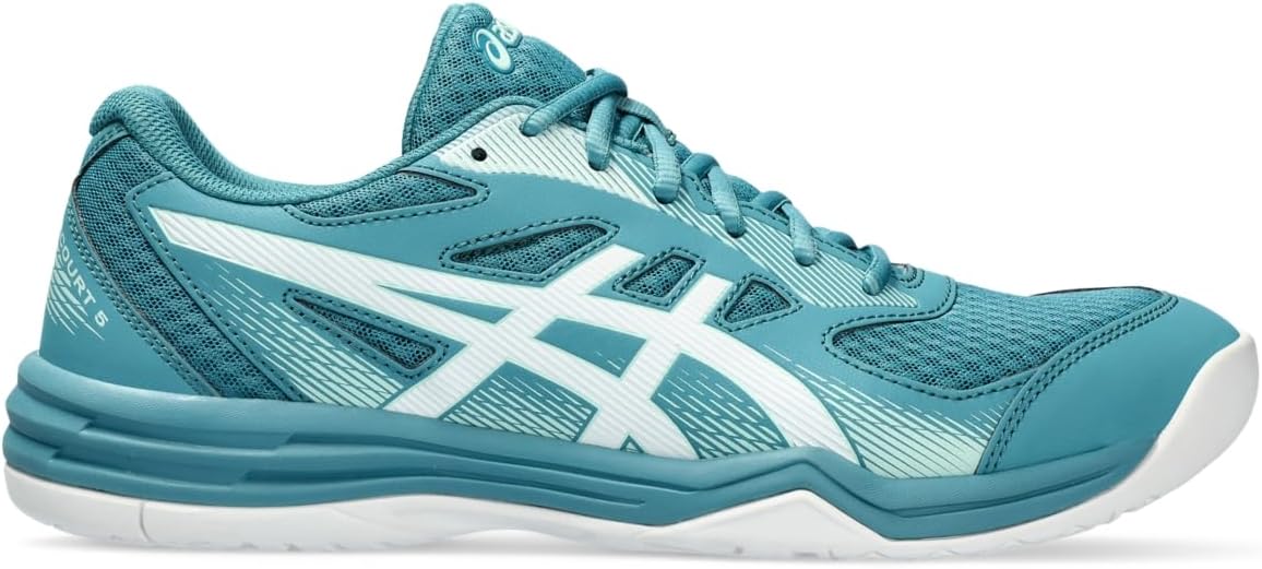 

Волейбольные кроссовки Asics Men's Upcourt 5, белый/зеленый