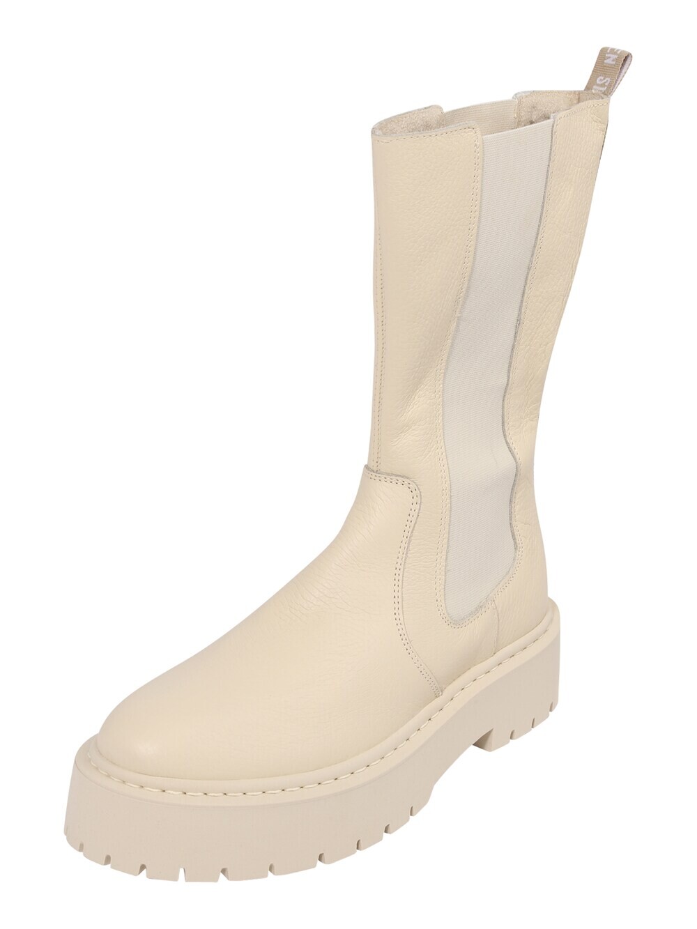 Ботинки женские челси Steve Madden высокие, бежевый