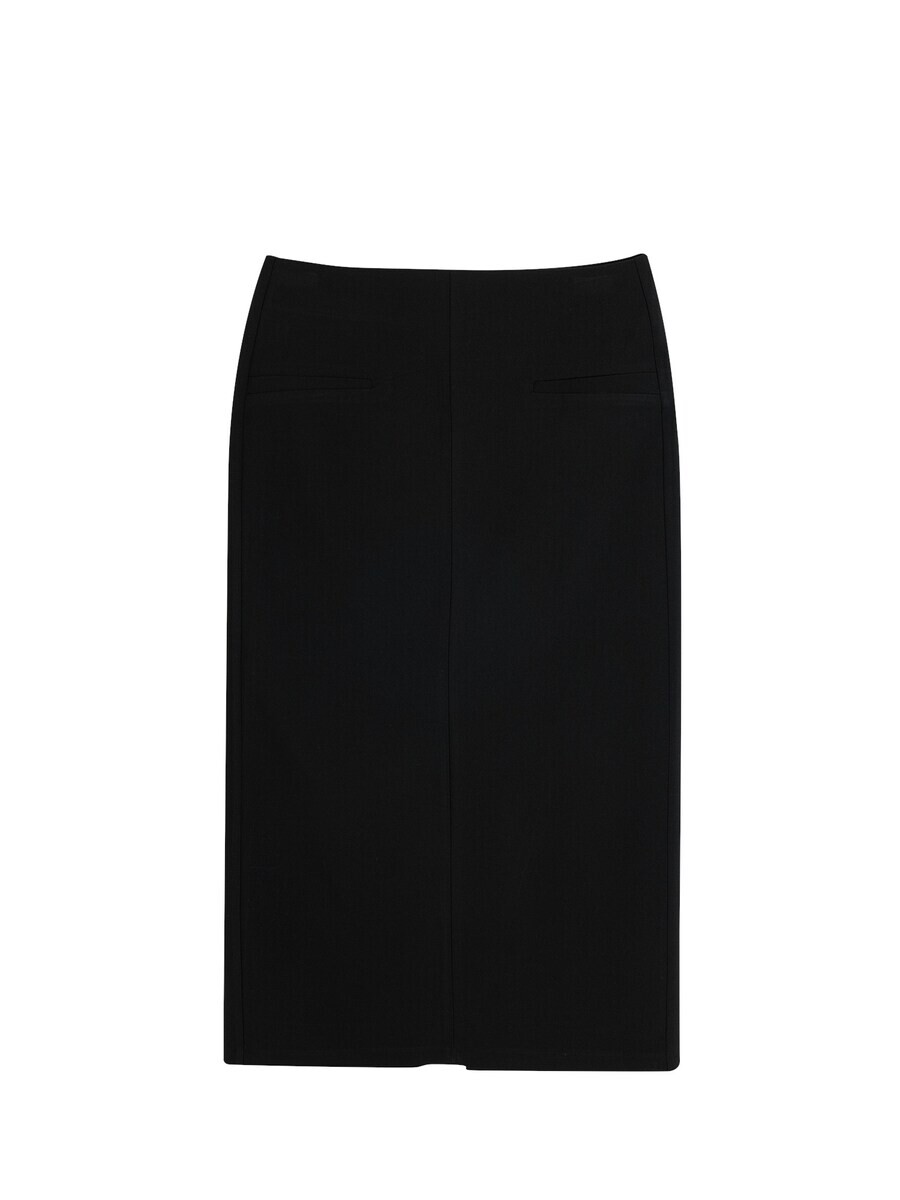 

Юбка миди Koton Skirt, черный