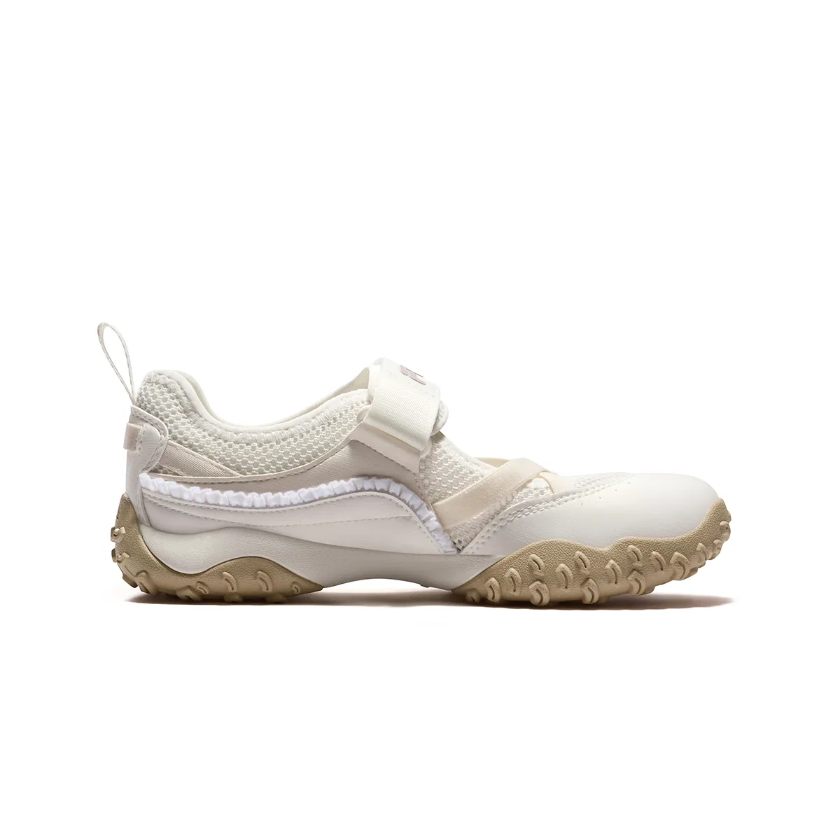 Сандалии SEASON FSW из искусственной кожи и текстиля Milk White/Pearl White для детей FILA KIDS — фото 3