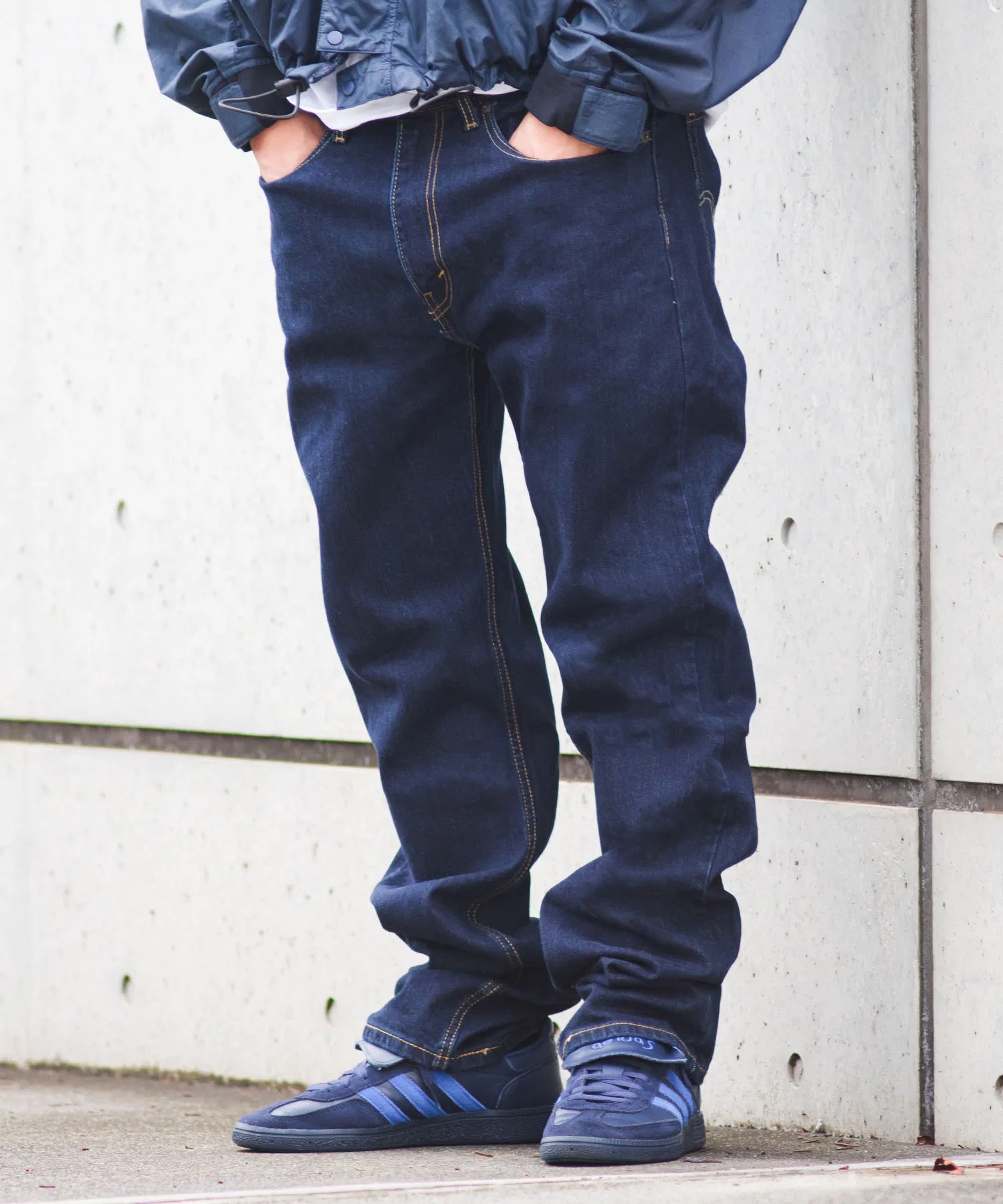 Джинсы Levi's 505™ Regular Fit, темно-синие. — фото 2