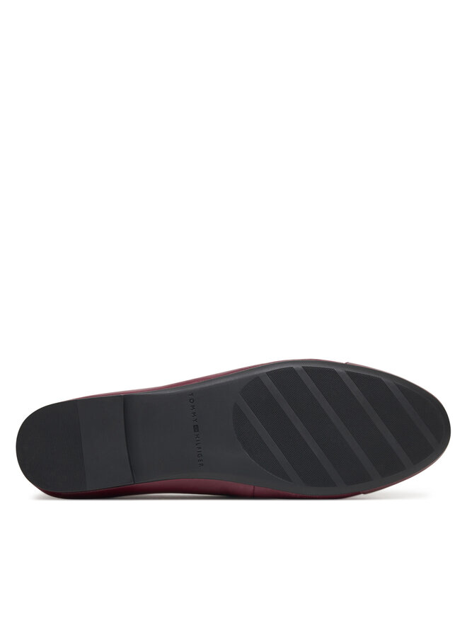 Балетки Patent Toe-Cap FW0FW08830 Tommy Hilfiger, красный — фото 4