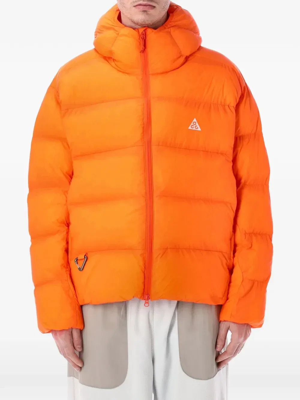 Пуховик Lunar Nike, оранжевый