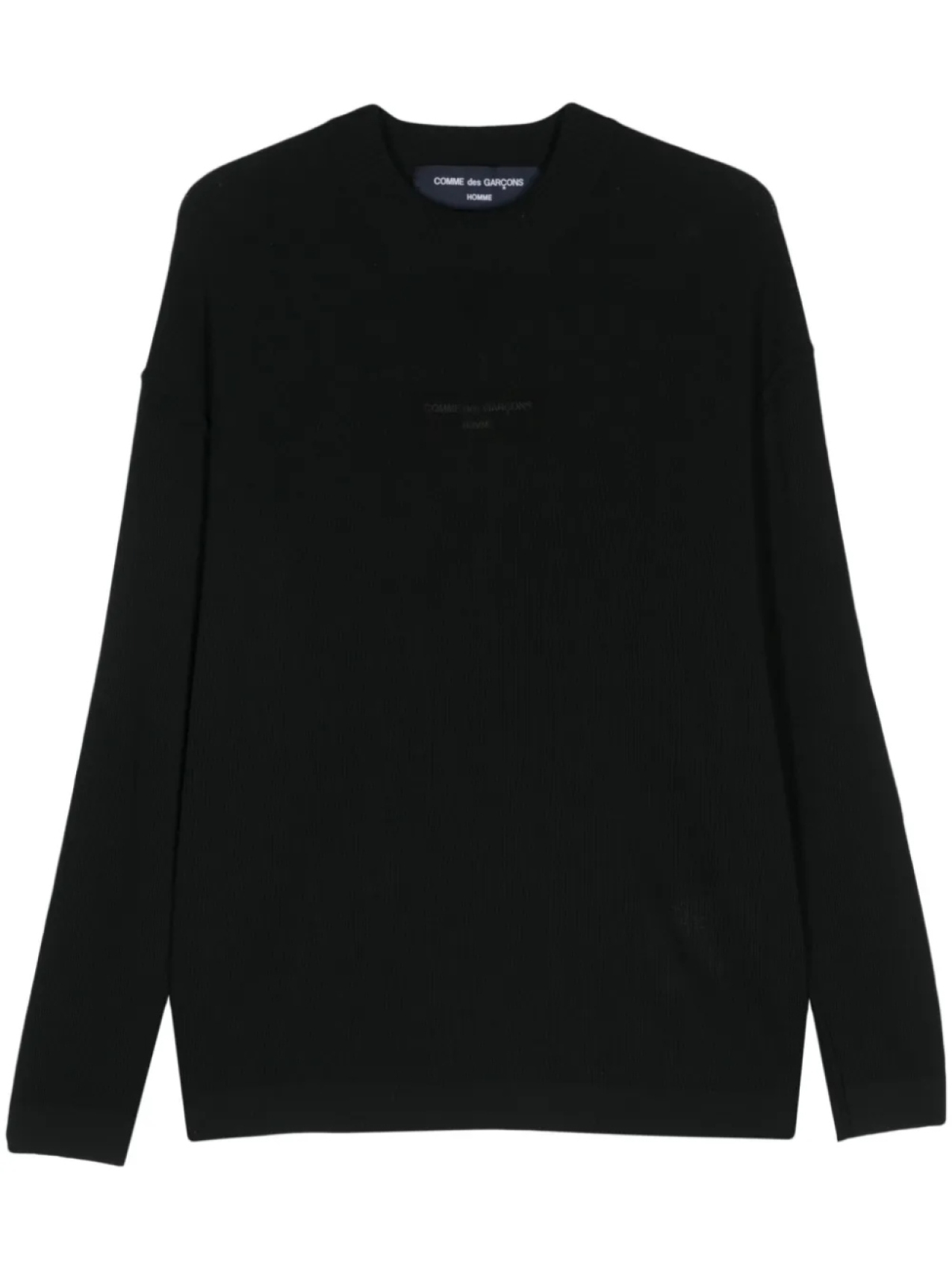 

Джемпер с вышитым логотипом Comme des Garçons Homme, черный