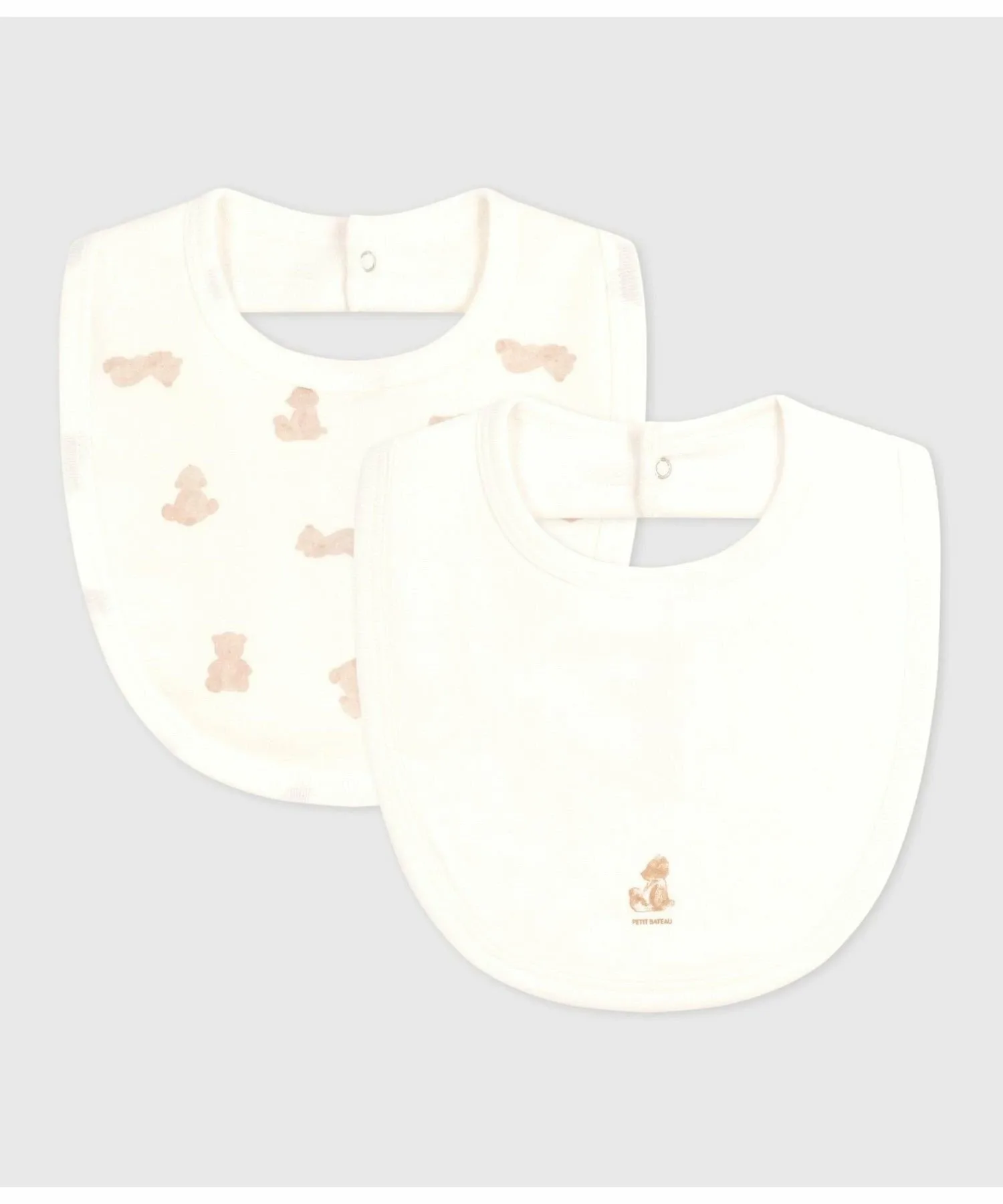 Круглый нагрудник (комплект из 2 предметов) PETIT BATEAU, Multicolor 1