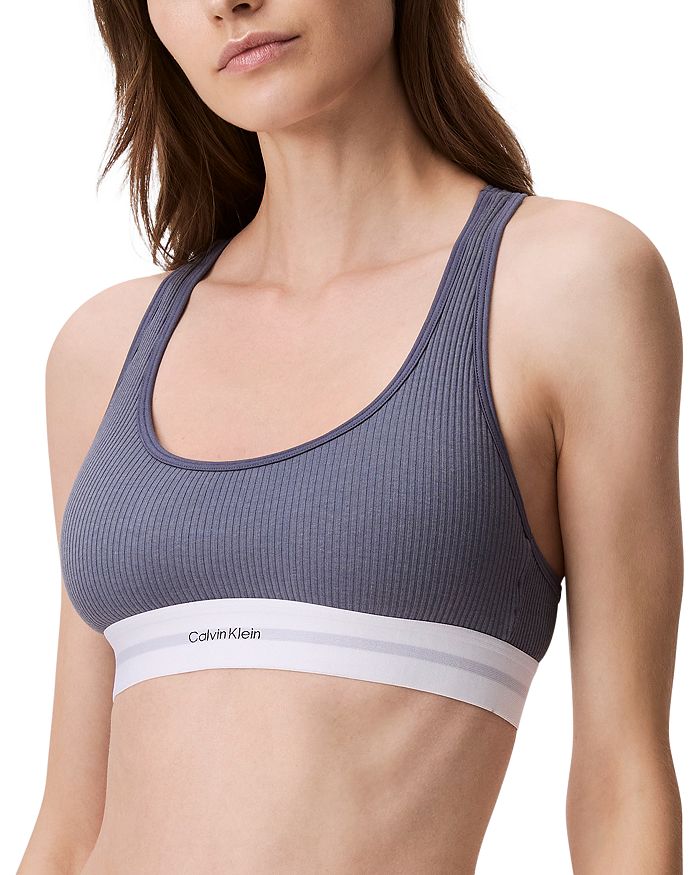 

Легкий бралетт с мягкой подкладкой Calvin Klein, синий