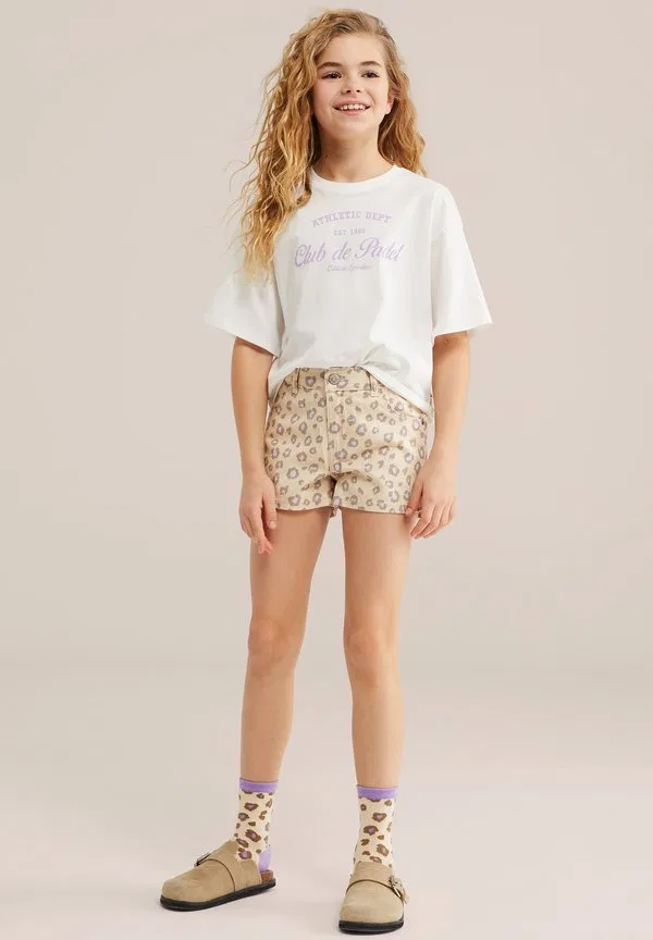 Джинсовые шорты blue ridge с принтом по всей поверхности We Fashion, All-Over Print