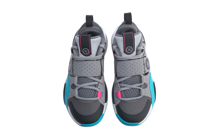 Баскетбольные кроссовки Citywide 8 Youth Edition для детей GS Low-top Rock Grey/White/Blue Lining — фото 4