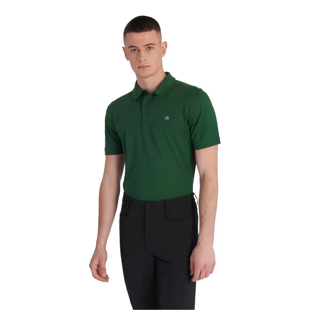 

Поло с коротким рукавом Calvin Klein Golf Planet, зеленый