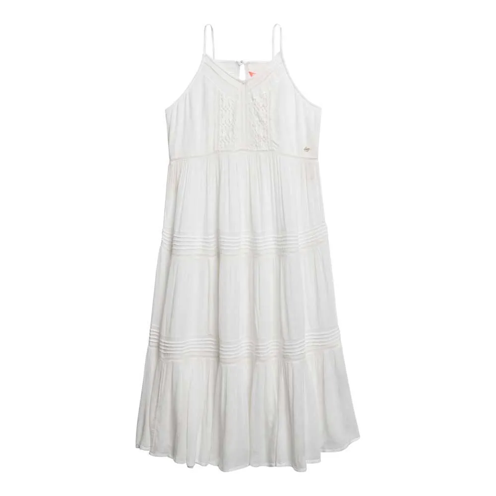 

Платье Superdry Ibiza Cami long, белый
