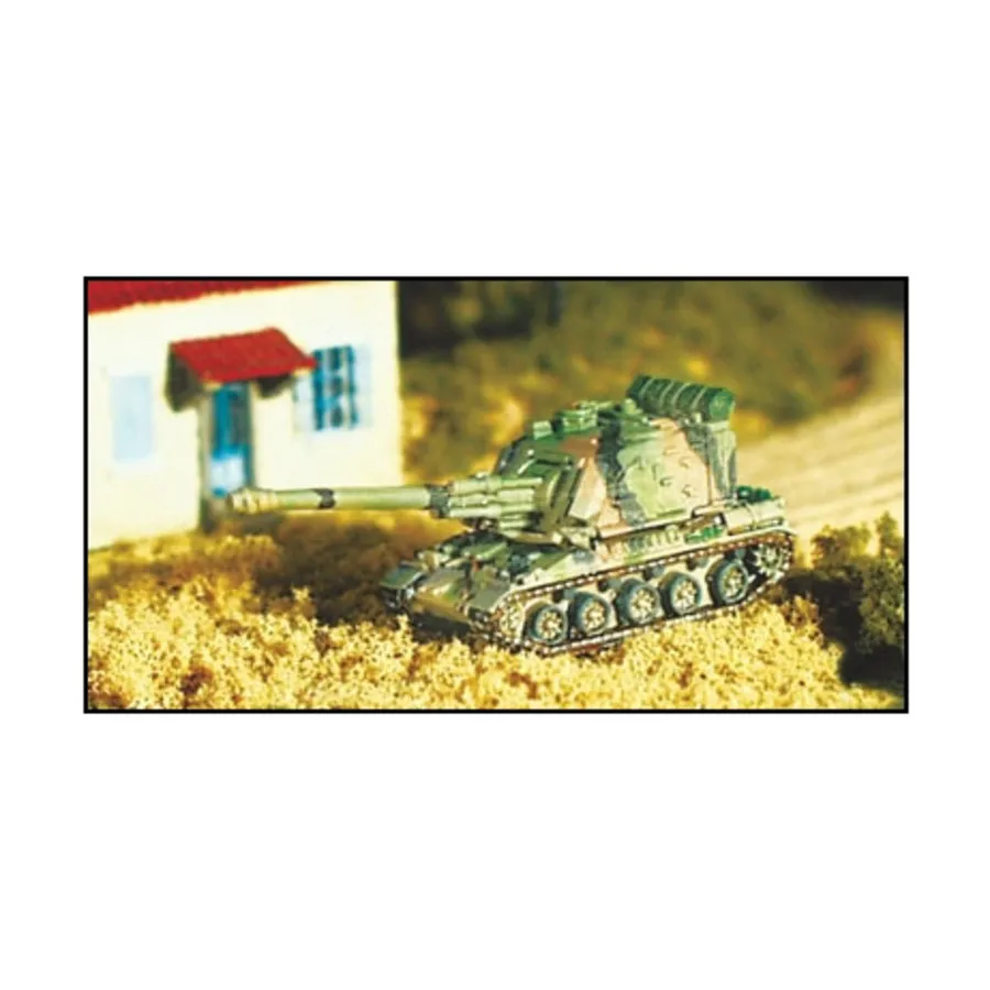

155-мм ГКТ САУ, Modern Micro Armour - France & Netherlands (1:285)