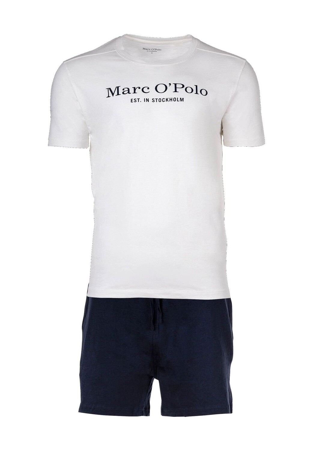 

Дышащие шорты Mix & Match для мужчин со шнурком Marc O'Polo, цвет Dark Navy Stripe