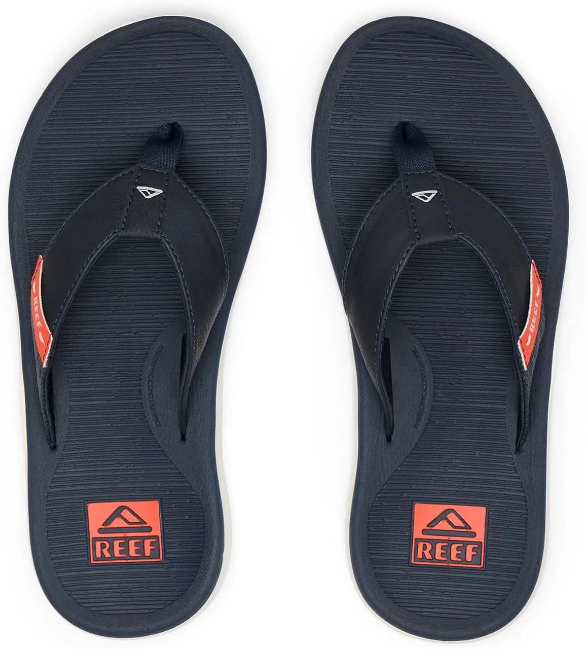 Мужские сандалии Reef Santa Ana, Navy Blue White Orange — фото 2